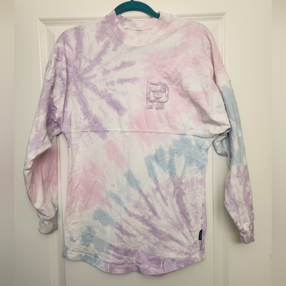 Disney Pastel Tie-Dye Long Sleeve Tee